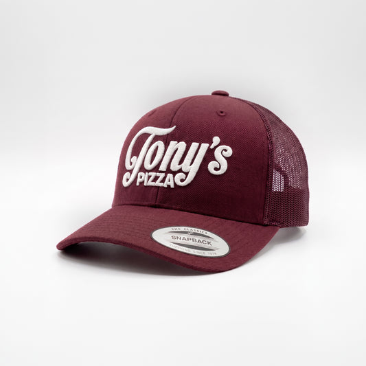 Tony's Trucker Cap | Maroon