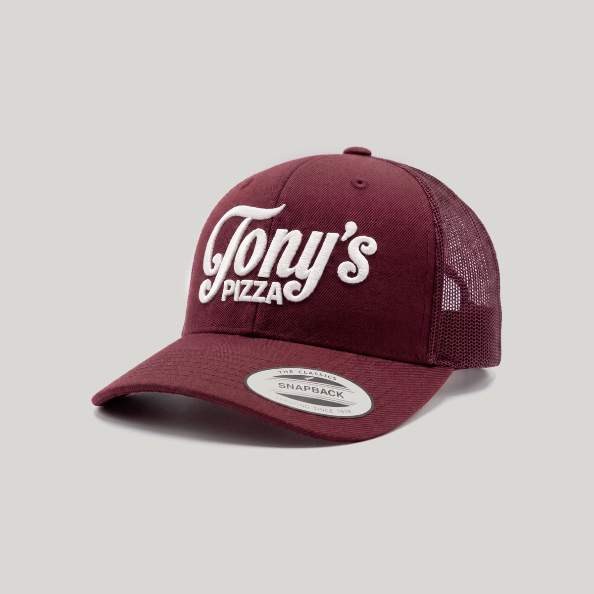 Tony's Trucker Cap | Maroon